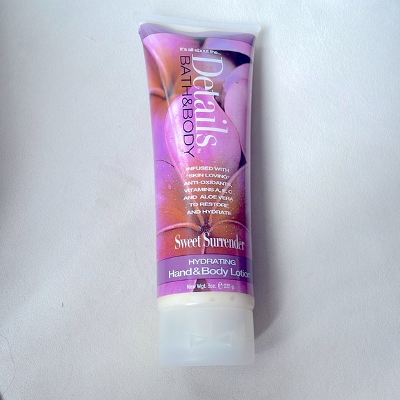 details Other - It's All About The Details Bath & Body Hydrating Sweet Surrender Lotion 8.oz